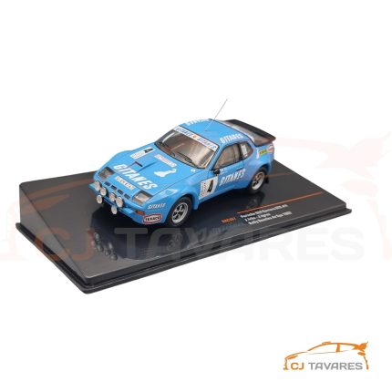 IXO RAC367 PORSCHE 924 CARRERA GTS #4 ICKX -IGREC RALLY BOUCLES DE SPA 1982 1/43