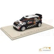 SPARK S3351 MINI JOHN COOPER WORKS #12 A ARAUJO RALLY MONTE CARLO 2012 1/43