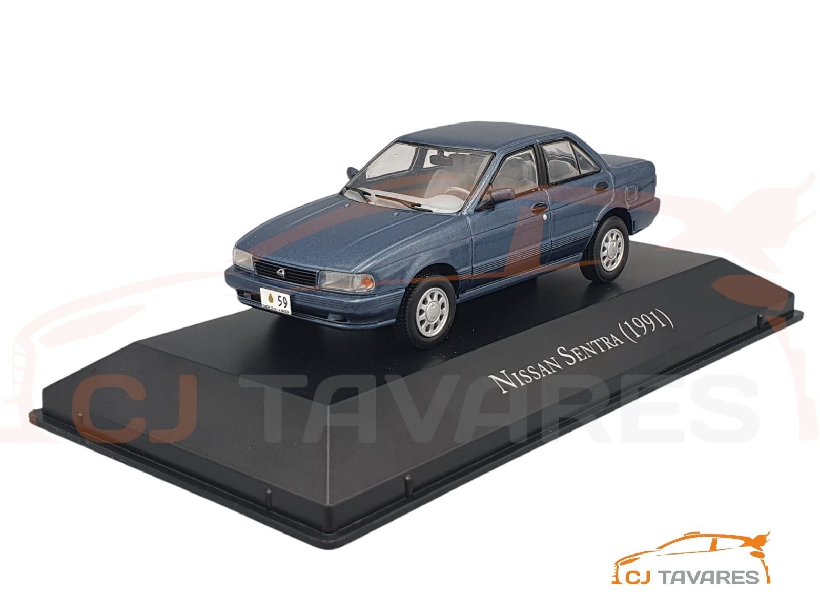 57-2084.jpg ALTAYA NISSAN SENTRA 1991 1/43 - Image 1