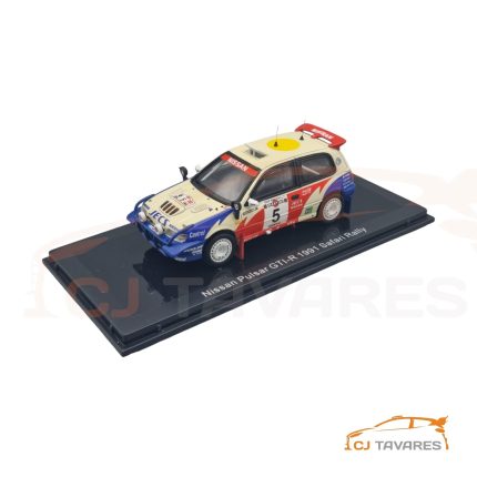 LUMYNO PM0081 NISSAN PULSAR GTI-R #5 STIG BLOMQVIST RALLY SAFARI 1991 1/43