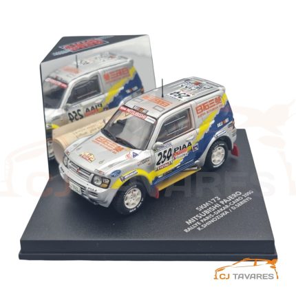SKID SKM173 MITSUBISHI PAJERO #254 K SHINOZUKA RALLY PARIS-DAKAR-CAIRO 2000 1/43