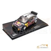 IXO RAM409 CITROEN C4 WRC #8 K RAIKKONEN - K LINDSTROM RALLY SWEDEN 2010 1/43