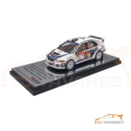 CJTAVARES MITSUBISHI LANCER EVO IX #8 F PERES -J SILVA RALLY PORTUGAL  2006 1/43