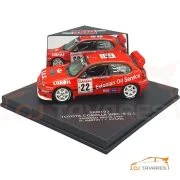 SKID SKM103 TOYOTA COROLLA WRC EOS #22 MARTIN - KITSING RALLY SANREMO 1999 1/43 - Image 2