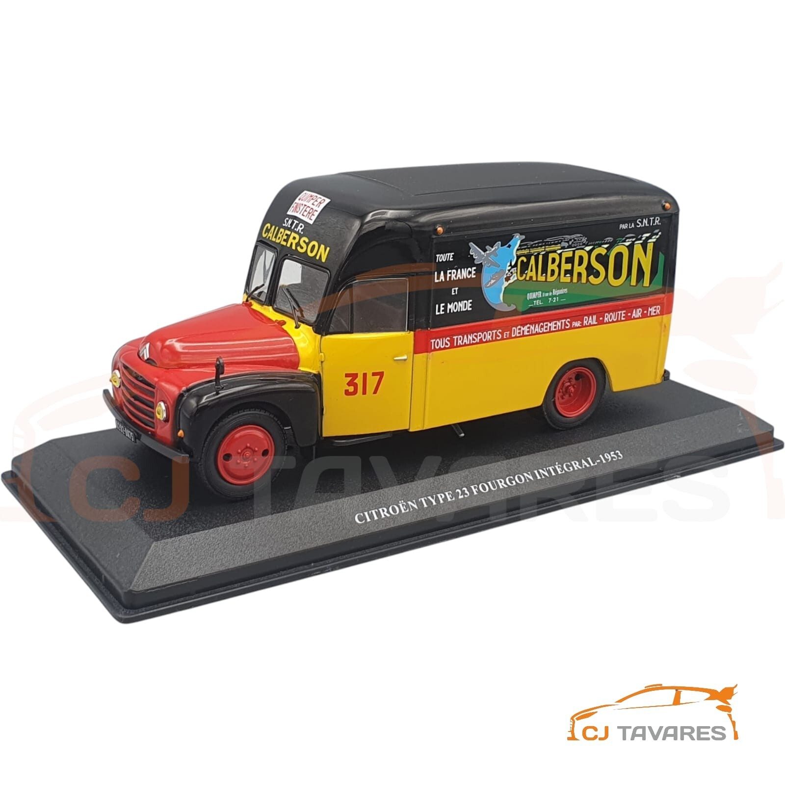 57-3357.jpg ALTAYA CITROEN TYPE 23 FOURGON INTEGRAL 1953 1/43 - Image 1