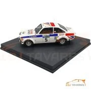 TROFEU 1011 FORD ESCORT MKII #5 WALDEGAARD - THORSZELIUS RALLY RAC 1st 1977 1/43 - Image 2