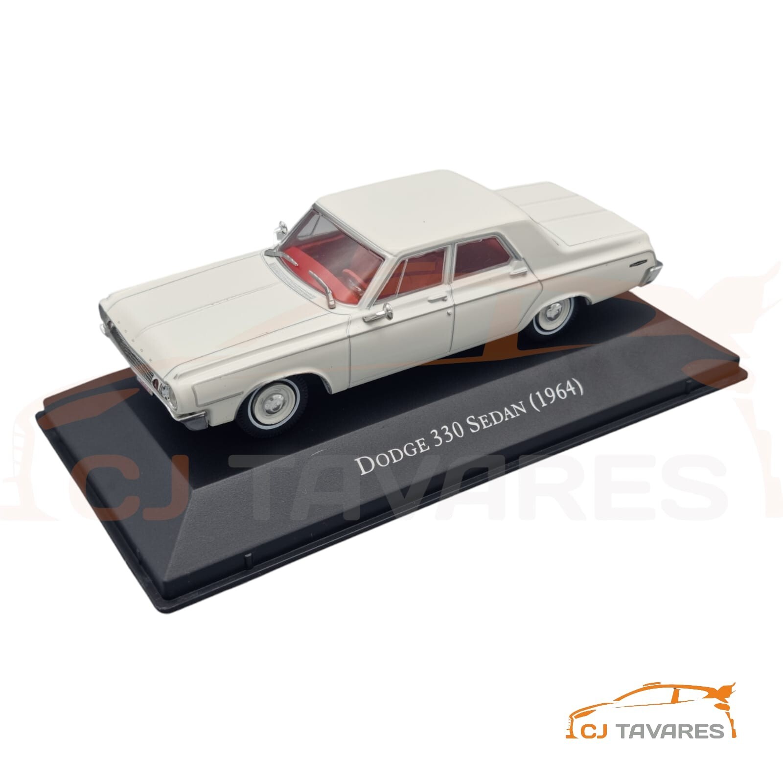 57-3542.jpg ALTAYA DODGE 330 SEDAN AMERICA CAR COLLECTION 1964 1/43 - Image 1