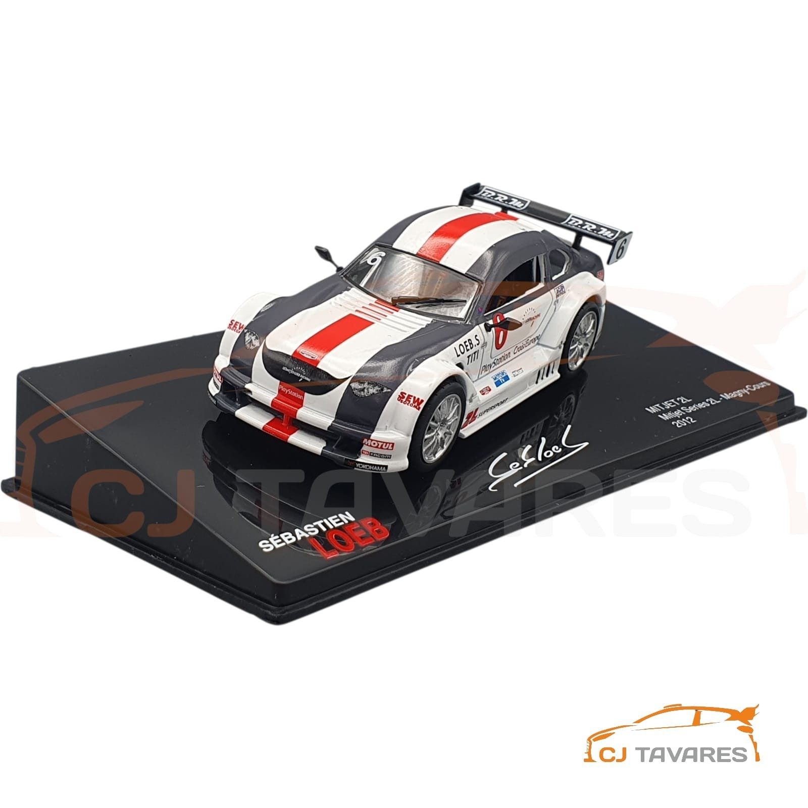 57-3671.jpg ALTAYA MITJET 2L #6 SÉBASTIEN LOEB MITJET SERIES 2L - MAGNY COURS 2012 1/43 - Image 1