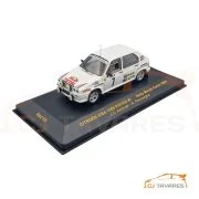 IXO RAC111 CITROEN VISA 1000 PISTES #7 J ANDRUET RALLY MONTE CAR 1985 1/43