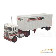 ALTAYA  WHITE FREIGHTLINER COE 1976 -   CONSOLIDATED FREIGHTWAYS 1/43