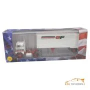 ALTAYA  WHITE FREIGHTLINER COE 1976 -   CONSOLIDATED FREIGHTWAYS 1/43 - Image 5