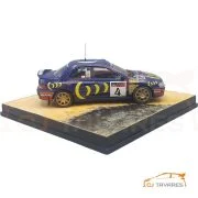 TROFEU  SUBARU IMPREZA #4 COLIN McRAE - DEREK RINGER RALLY RAC 1995 1/43 - Image 4