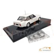 IXO MDCS028 FIAT 131 ABARTH   RALLY SPECS 1978 WHITE PLAIN 1/43 - Image 2
