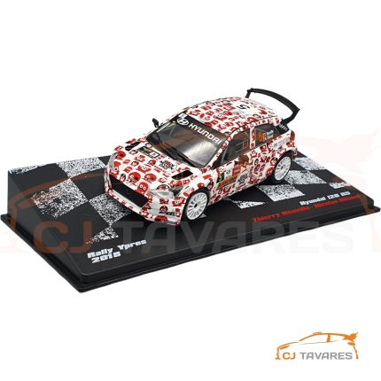 ALTAYA HYUNDAI I20 R5 #5 T NEUVILLE - N GILSOUL RALLY YPRES 2018 1/43