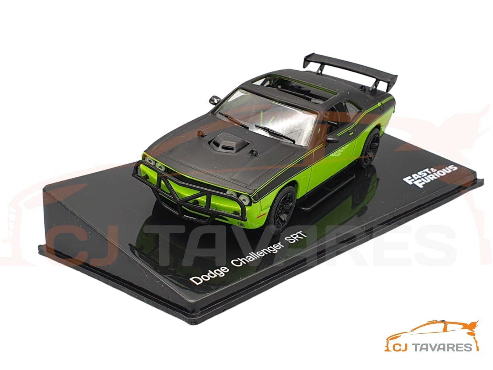 57-4386.jpg ALTAYA DODGE CHALLENGER SRT FAST & FURIOUS 1/43 - Image 1