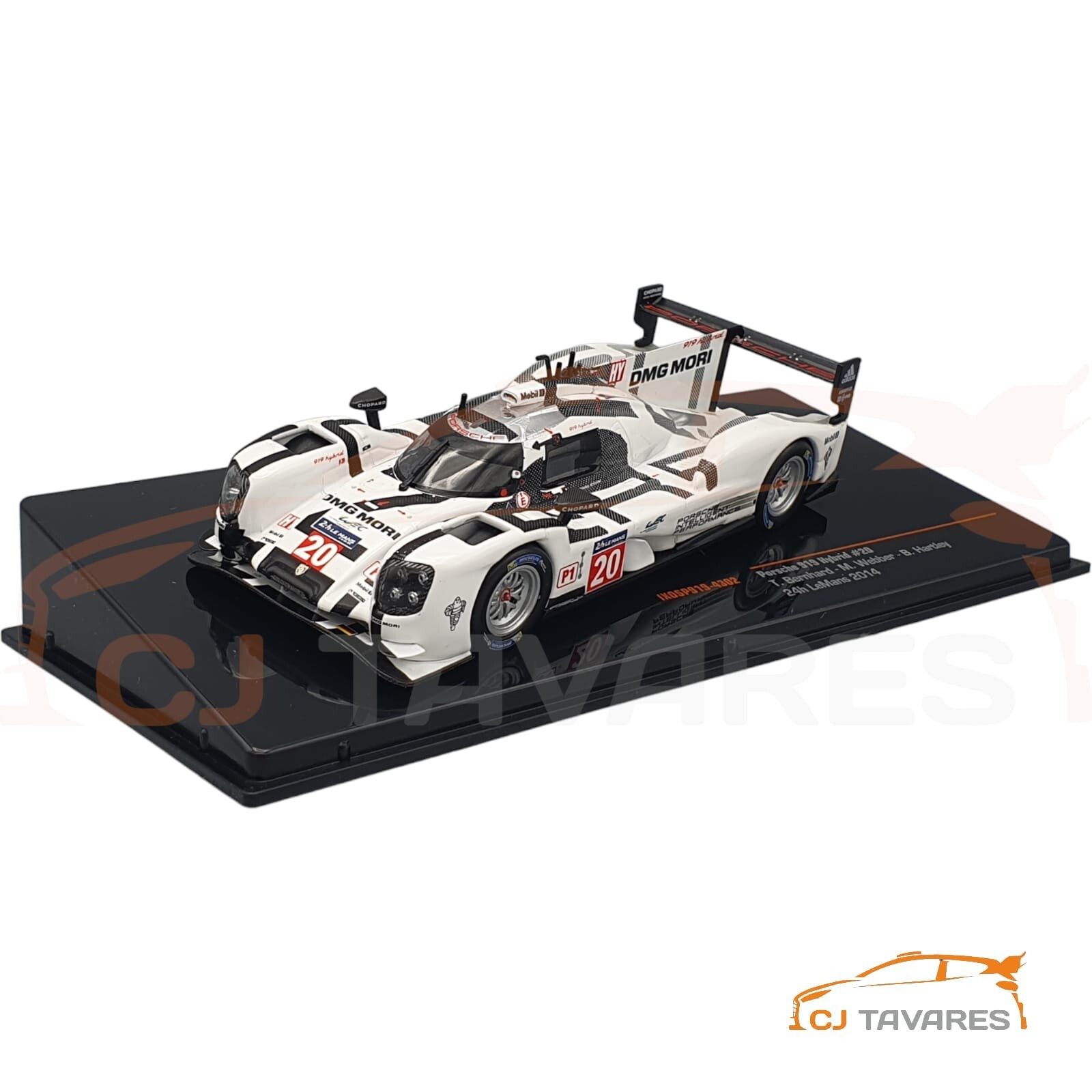 57-4747.jpg IXO IXOSP919-4302 PORSCHE 919 HYBRID #20 24H LE MANS 2014 1/43 - Image 1