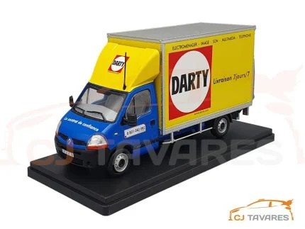 HACHETTE  RENAULT MASTER 2 FOURGON    DARTY  1/43