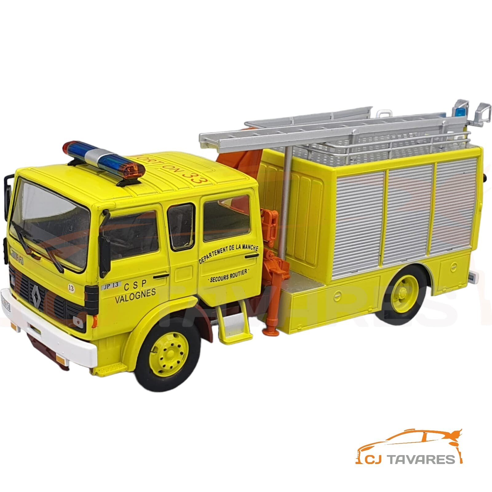 57-5845.jpg ALTAYA RENAULT JP13 FEUERWEHR 1/43 - Image 1