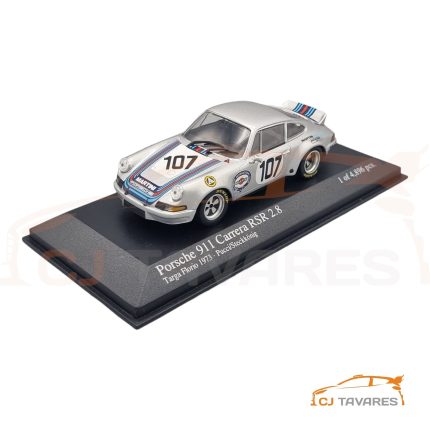 MINICHAMPS PORSCHE 911 CARRERA RSR 2.8 #107 PUCCI TARGA FLORIO 1973 1/43