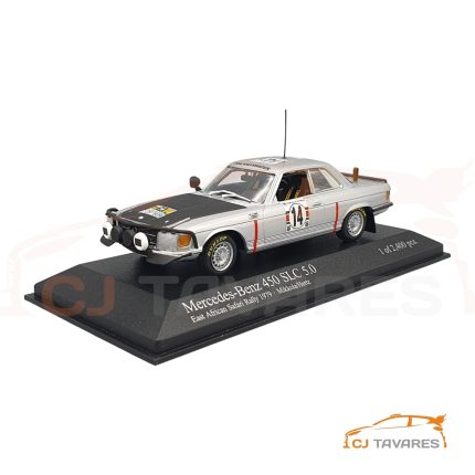 MINICHAMPS MERCEDES BENZ 450 SLC 5.0 #14 H.MIKKOLA RALLY  SAFARI  1979 1/43