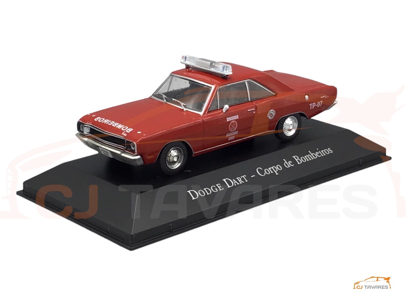57-6852.jpg ALTAYA DODGE DART - COLLECTION VEICULOS DE SERVICO DO BRASIL 1/43 - Image 1