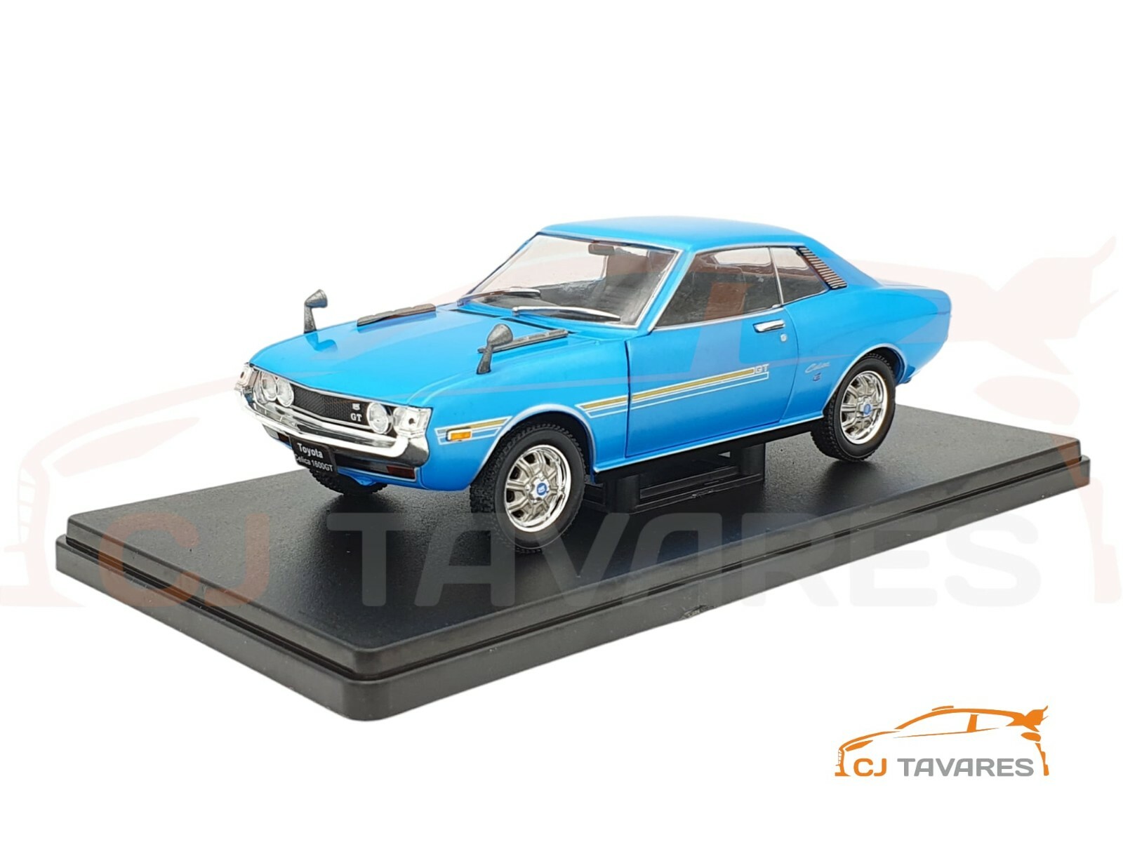 57-7223.jpg HACHETTE TOYOTA CELICA 1600 GT 1970 AUTO VINTAGE 1/24 - Image 1