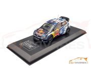 DIECAST CLUB IXO VWPOLO R WRC #9 A. MIKKELSEN RALLY MONTE CARLO 2015 1/43