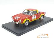 ALTAYA FIAT 124 ABARTH SPIDER #2 PINTO BERNACCHINI RALLY TAP PORTUGAL 1974 1/24