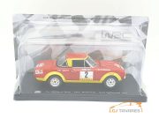 ALTAYA FIAT 124 ABARTH SPIDER #2 PINTO BERNACCHINI RALLY TAP PORTUGAL 1974 1/24 - Image 3