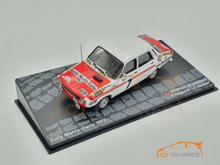 ALTAYA RENAULT 12 GORDINI #7 J. RAGNOTTI RALLY MONTE CARLO 1973 1/43